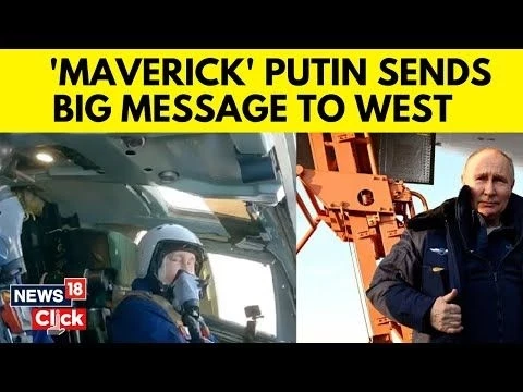 Russian President Vladimir Putin Flies Nuclear-Capable Tu-160M Strategic Bomber | News18 | N18V