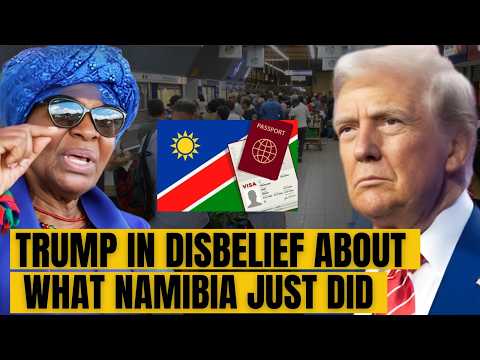 Trump in Disbelief As Namibia Ends Visa-Free Entry for US Travellers Beginning April 1