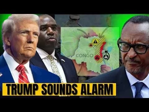 Trump Raises Alarm as UK Threatens to Cut Aid to Rwanda Over DR Congo Crisis!