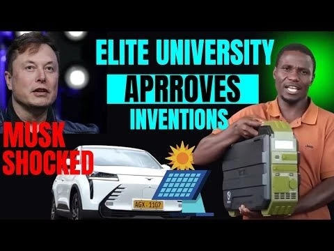 Elite University Approves Africa Self Powered Car  Microsonic Inventions By  Maxwell Chikumbutso