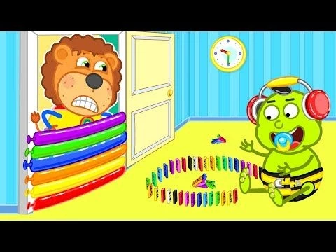 Lion Family на русском - Маша и Леопольд. Преграда - Мультик для детей