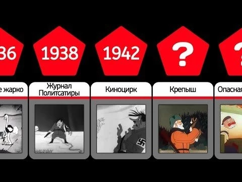 Мультфильмы Студии «Союзмультфильм» 1936-1954