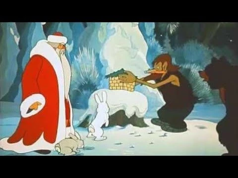 СССР. Новогодняя ночь. Мультфильмы 1940-х годов