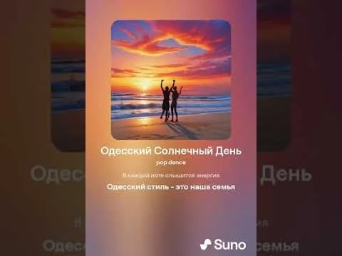 ПЕСНЯ - Одесский Солнечный День  #Ukraine #Eurovision #Украина  #песня