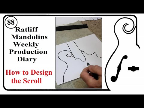 Episode 88)   How to Design the Scroll of a Mandolin