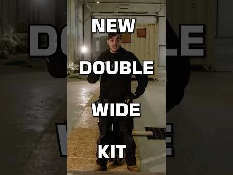 Connecting Two Shipping Containers! - Double Wide