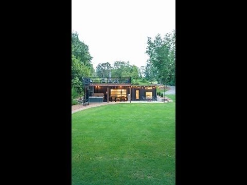 Stunning 40ft Shipping Container Tiny Home!