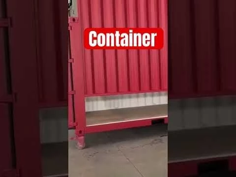 20GP shipping container side open#container #factory #construction