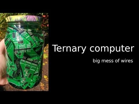 Homebrew ternary computer S1E1: IO board