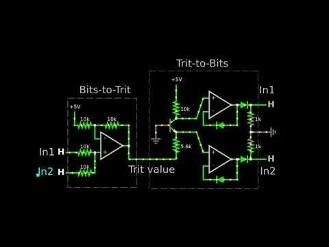 006: Ternary-To-Binary and Binary-To-Ternary Logic converter