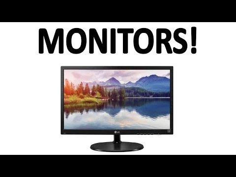 How do computer monitors work?