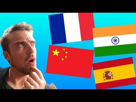American trying to read foreign languages.