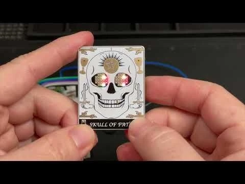 Skull of Fate SAO Demonstration | Hackaday Supercon 8