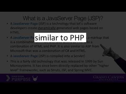Servlets and JSP Preview