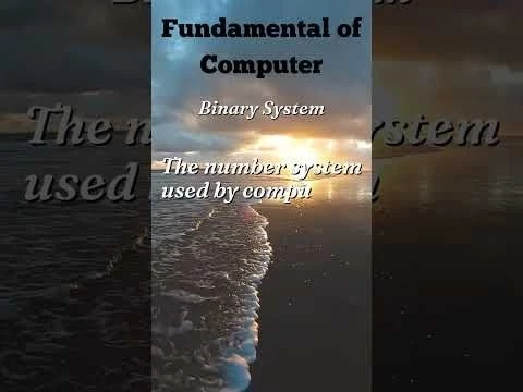 fundamental of computer | Binary system | computer course