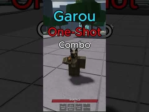Garou One-Shot Combo | The Strongest Battlegrounds