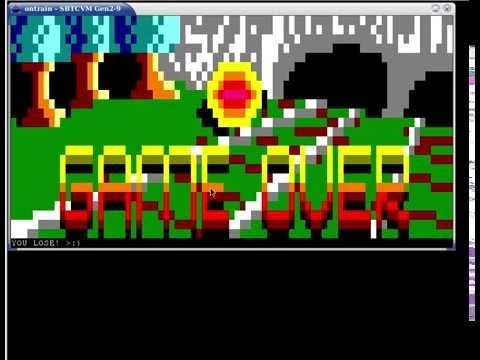 SBTCVM - Oncoming Trains v1.7 - Balanced Ternary computer game
