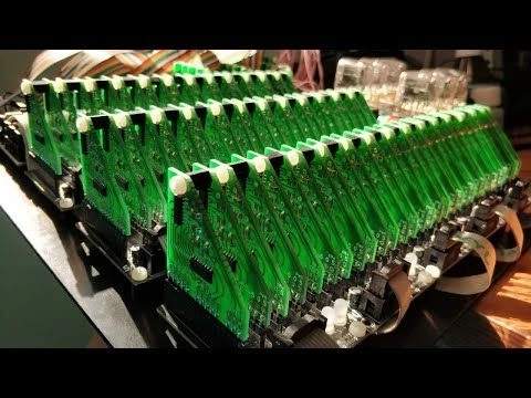 Homebrew ternary computer S1E5: random-access memory board