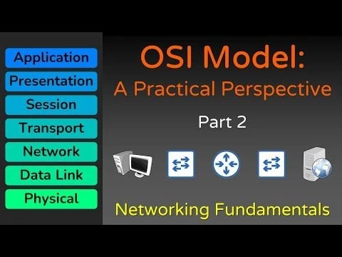 OSI Model: A Practical Perspective - Part 2 - Networking Fundamentals - Lesson 2