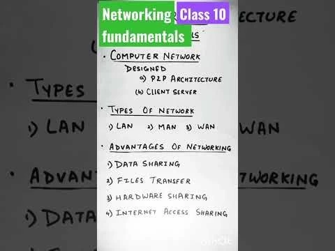 Networking fundamentals #class10 #boardexam #quicknotes #shorts #viral #importantnotes #youtube