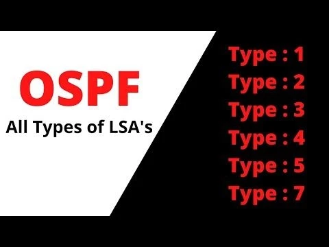 All Types of LSA#39;s in OSPF | Depth Explanation of OSPF LSAs | Type 1 to Type 7 LSAs | #ccna #ccie