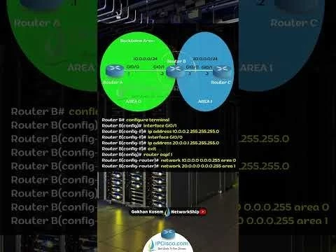 Basic Cisco OSPF Configuration..!  | CCNP 350-401 | IPCisco.com