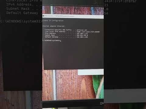 Internet protocol configuration