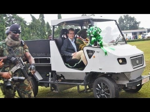 The first Solar Powered 4×4 Vehicle made in Africa