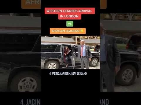 African leaders moved in bus.