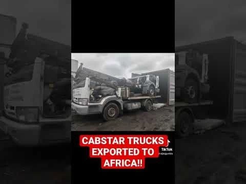 Trucks being exported to Africa #fypシ #fyp #fypシ゚viral #export #africa #trucks
