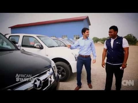 Amir Daftari drives a #39;Made in Ghana#39; Kantanka car
