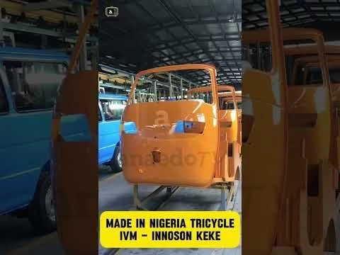 Made in Nigeria KEKE (Tricycle) by Innoson vehicle manufacturing is the new lead.