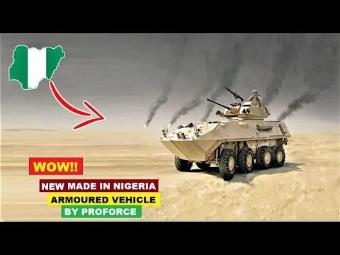 WOW!!. NEW  PROFORCE ARMORED VEHICLE MANUFACTURED IN NIGERIA , AFRICAN COUNTRIES ARE USING. MRAP ARA