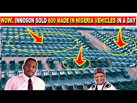 WOW!. INNOSON SOLD 600 MADE IN NIGERIA VEHICLES IN ONE DAY AS BUSINESS BOOMS.