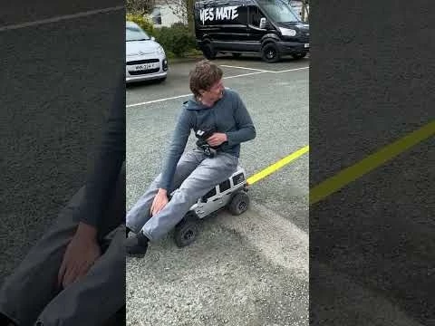 Toy Car Pulls Lamborghini