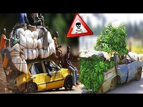 Scraps On The Road | African Scrap Cars