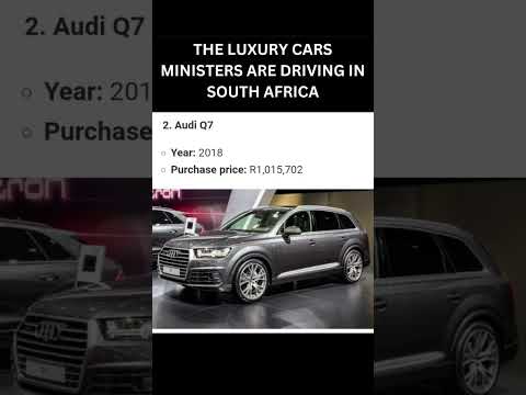 The Luxury Cars Ministers Are Driving in South Africa #shorts