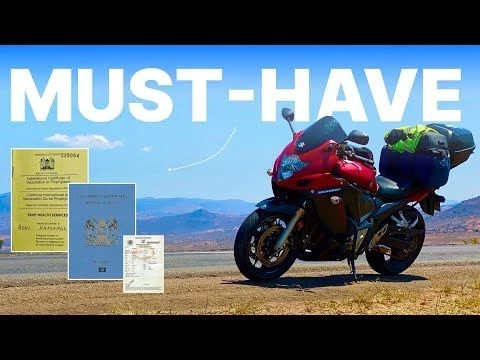 Documents Needed - East Africa Motorcycle Road Trip (works for cars too)