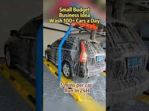 quot;Small Budget Car Washing Business Idea – Start Automatic Car Wash with Low Investment!quot; #carwash