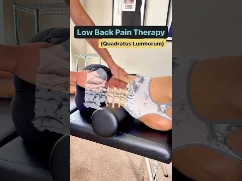 Erector  QL Massage for Low Back Pain #lowbackpain #massage
