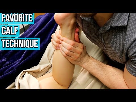 My Favorite Calf Technique! Deep Tissue Calf Massage