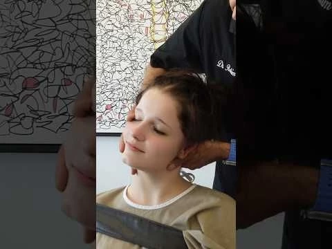 Headaches Helped w/ Deep Crunchy Altas  Occiput #chiropractic #adjustment #shorts
