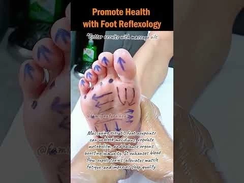 Promote Health with Foot Reflexology #FootReflexology #FootMassage  #footreflexology