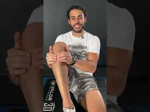 How to Massage Your Shin Splints in Less Than 60 secs! #shorts
