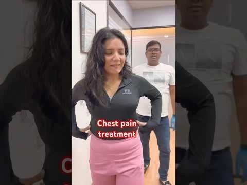 Chest pain treatment #drrajneeshkant #worldfamouschiropractor