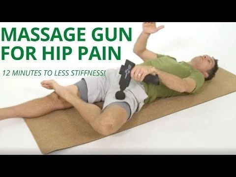 Massage Gun for Hip Pain, Stiffness and Arthritis