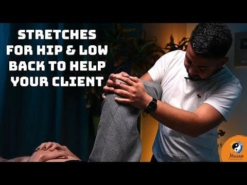How to stretch the Hips  Low back