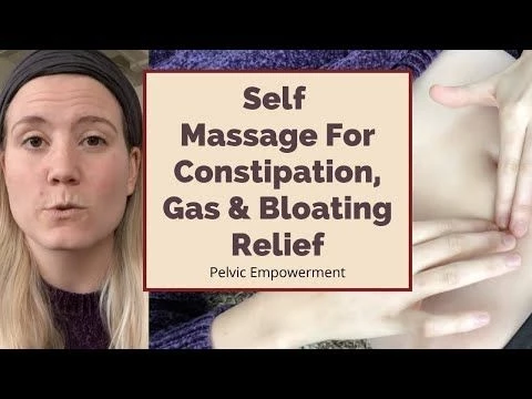 Abdominal Massage For Constipation And Bloating | Digestion Massage  Constipation Relief
