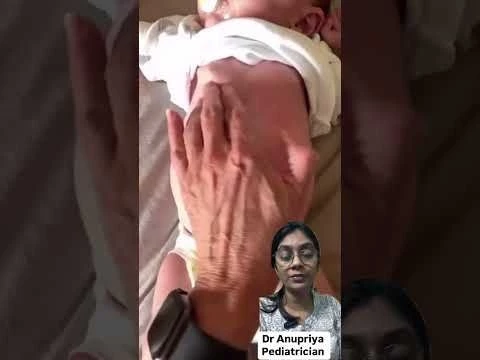 Tummy massage for gassy babies. #babyshorts #baby #babycare #newborn