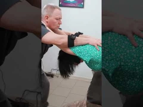 Emotional Manual Adjustment and Stretch for Maria: Pain and Healing #chiropractic